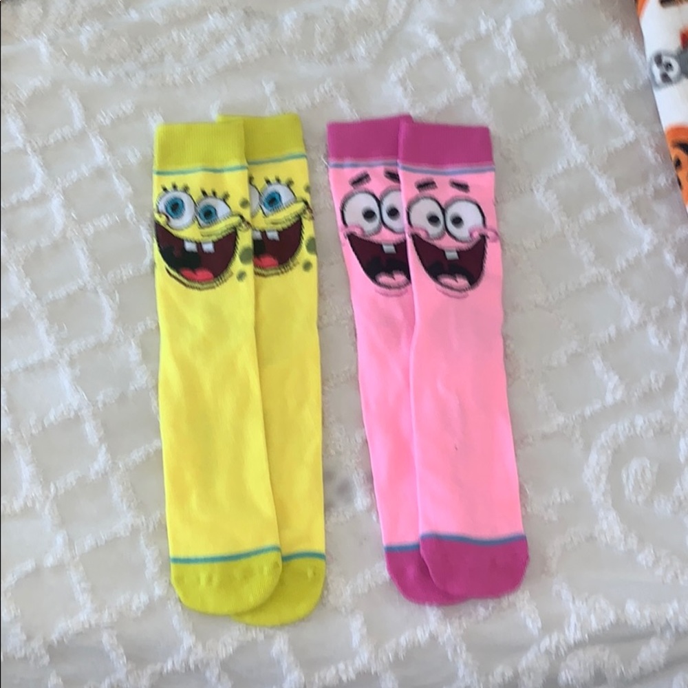 SpongeBob and Patrick Long socks